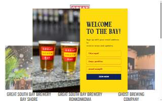 Great South Bay Brewery website