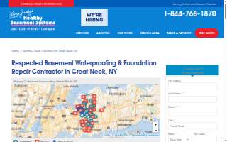 Healthy Basement Systems website