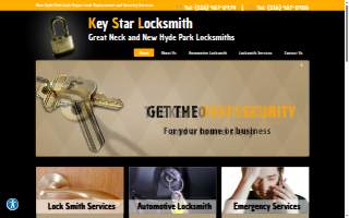 Key Star Locksmith of Great Neck website
