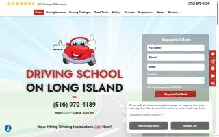 Long Island Driving School of Rye website