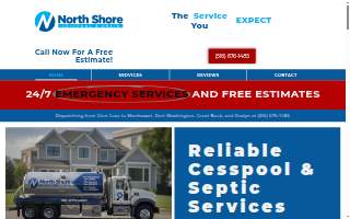 North Shore Cesspool & Drain Corp of Great Neck website