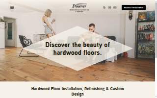 Discover Hardwood Flooring & Design, LLC website