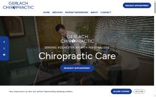 Gerlach Chiropractic website
