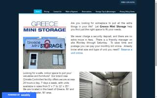 Greece Mini Storage website