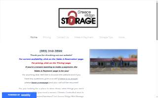 Greece Ridge Mini Storage website