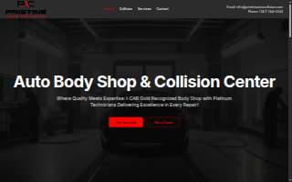 Pristine Auto Detailing of Morton Grove website