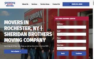Sheridan Brothers Moving of Gates website
