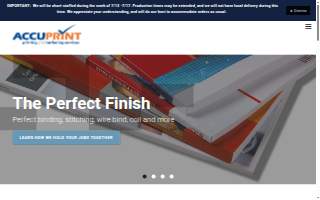 Accuprint of Guilderland website