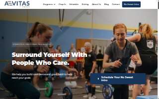 Aevitas Fitness - CrossFit Aevitas - Gym website