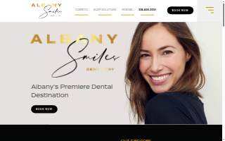 Albany's Smiles website