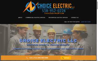 Choice Electric of Guilderland website