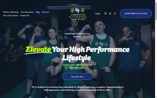 Lifestyle Fitness Training website