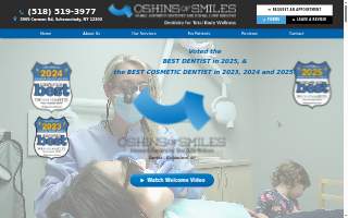 Oshins of Smiles website