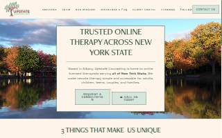 Upstate Counseling of Guilderland website