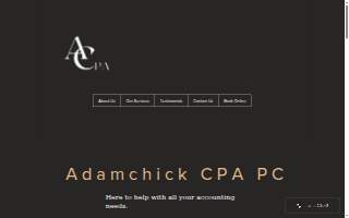 Adamchick CPA P.C. website