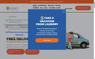 Benzinger's Clothing Care website