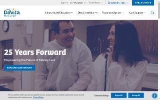 DaVita Southtowns At Home website
