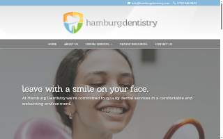 Hamburg Dentistry website