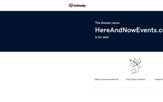 Here & Now Events Buffalo website