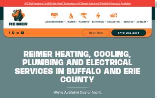 Reimer Heating, Cooling & Plumbing website