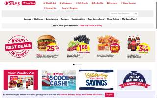 Tops Pharmacy website