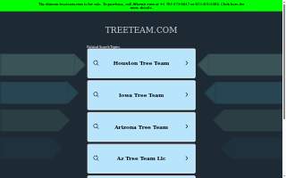 Tree Team website