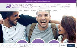 Harrison Avenue Dental Associates website