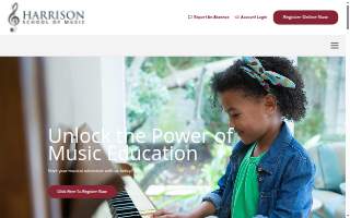 Harrison School Of Music website