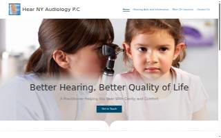 Hear NY Audiology PC Dr. J. Frank Lanzetta website