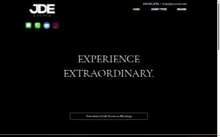 JDE Events (Jimmy Dee Entertainment) of Ossining website