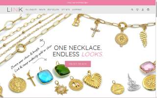 LINK Necklaces website