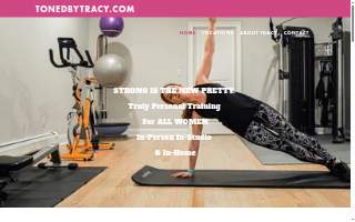 TonedByTracy website