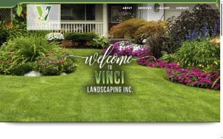 Vinci Landscaping website