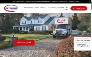 Bay Shore Moving & Storage, Inc. website
