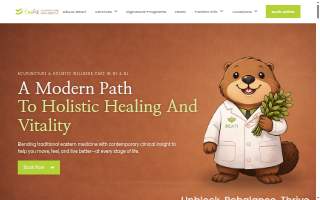BeAti Acupuncture Wellness Clinic website