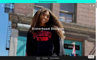 Designed by Sisterhood website
