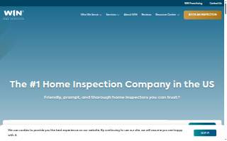WIN Home Inspection website