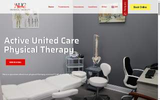 AUC Physical Therapy of Hempstead website