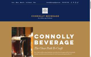 Connolly Beverage website