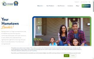 Contour Mortgage website