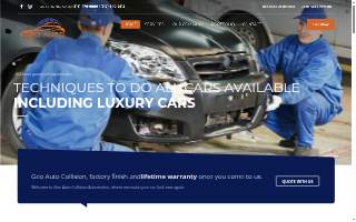 Geo Auto Collision website