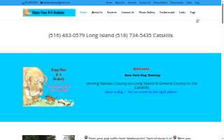 Happy Paws K-9 Academy of Hempstead website