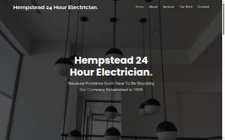 Hempstead 24 Hour Electrician website