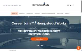 HempsteadWorks Career Center website