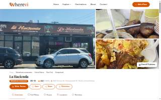 La Hacienda website