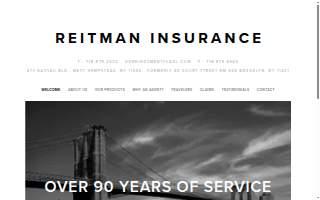 Reitman Insurance of Hempstead website