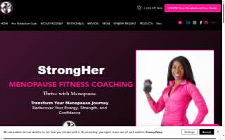StrongHer Personal Training of Hempstead website