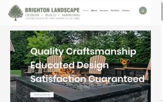 Brighton Landscape Services Inc website