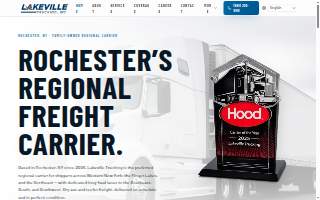 Lakeville Trucking, Inc. of Henrietta website