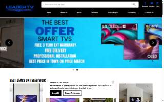 Leader TV Sales, Installation & HiFi Stereo Repair Services of Henrietta website